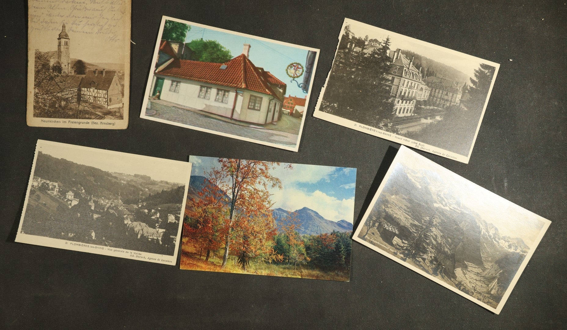 vintage postcard grouping - Various Europe