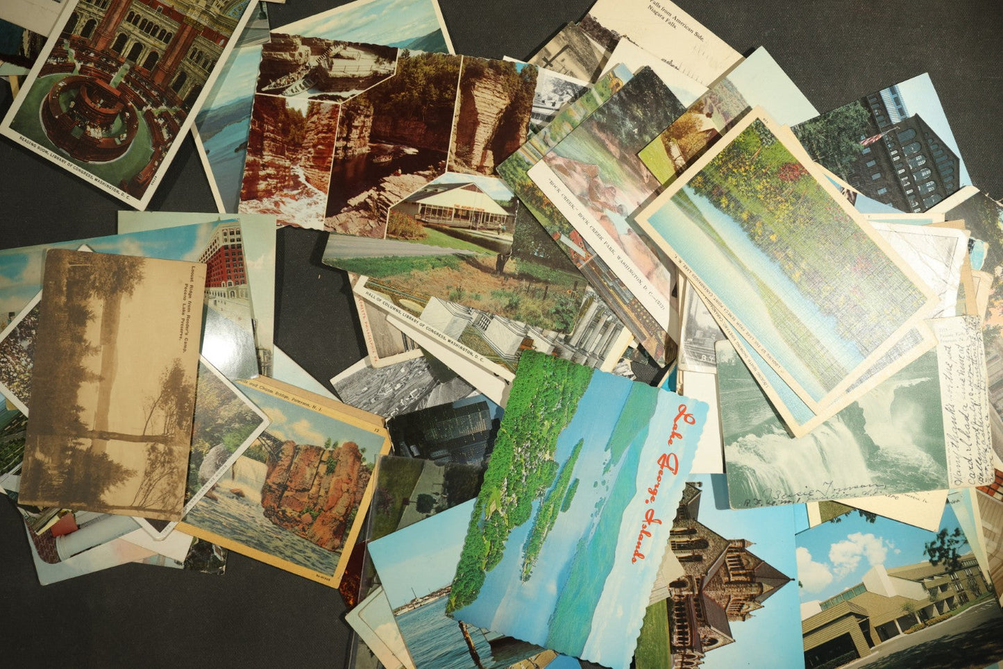 vintage postcard grouping - East Coast U.S.A., New York, Etc