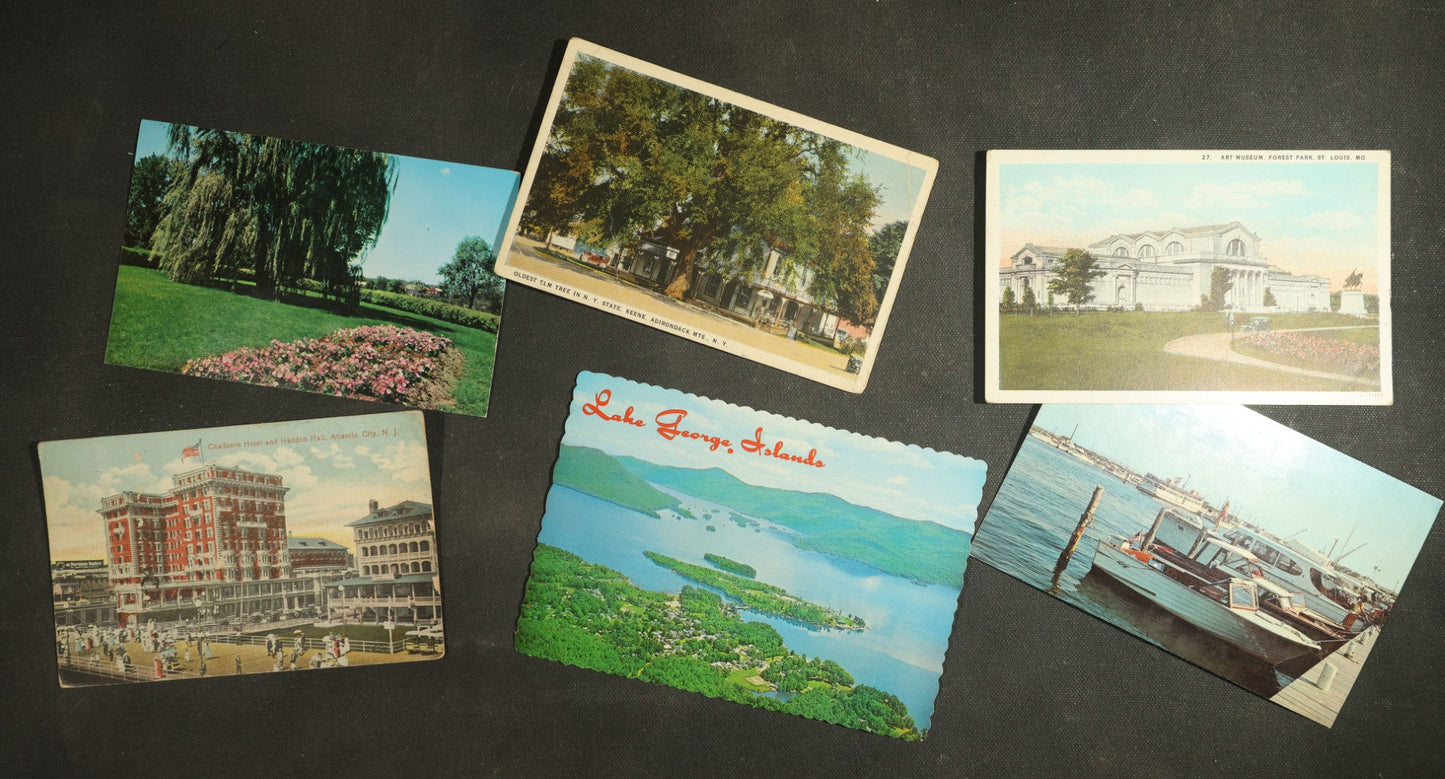 vintage postcard grouping - East Coast U.S.A., New York, Etc