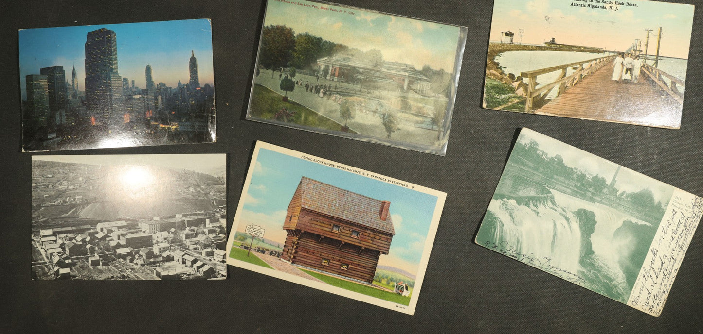 vintage postcard grouping - East Coast U.S.A., New York, Etc