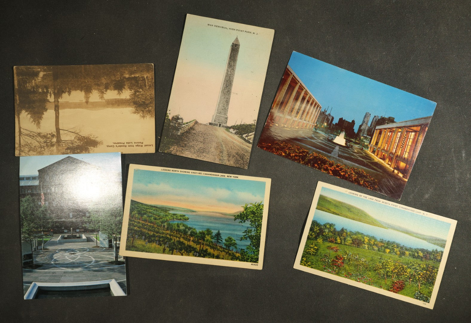 vintage postcard grouping - East Coast U.S.A., New York, Etc