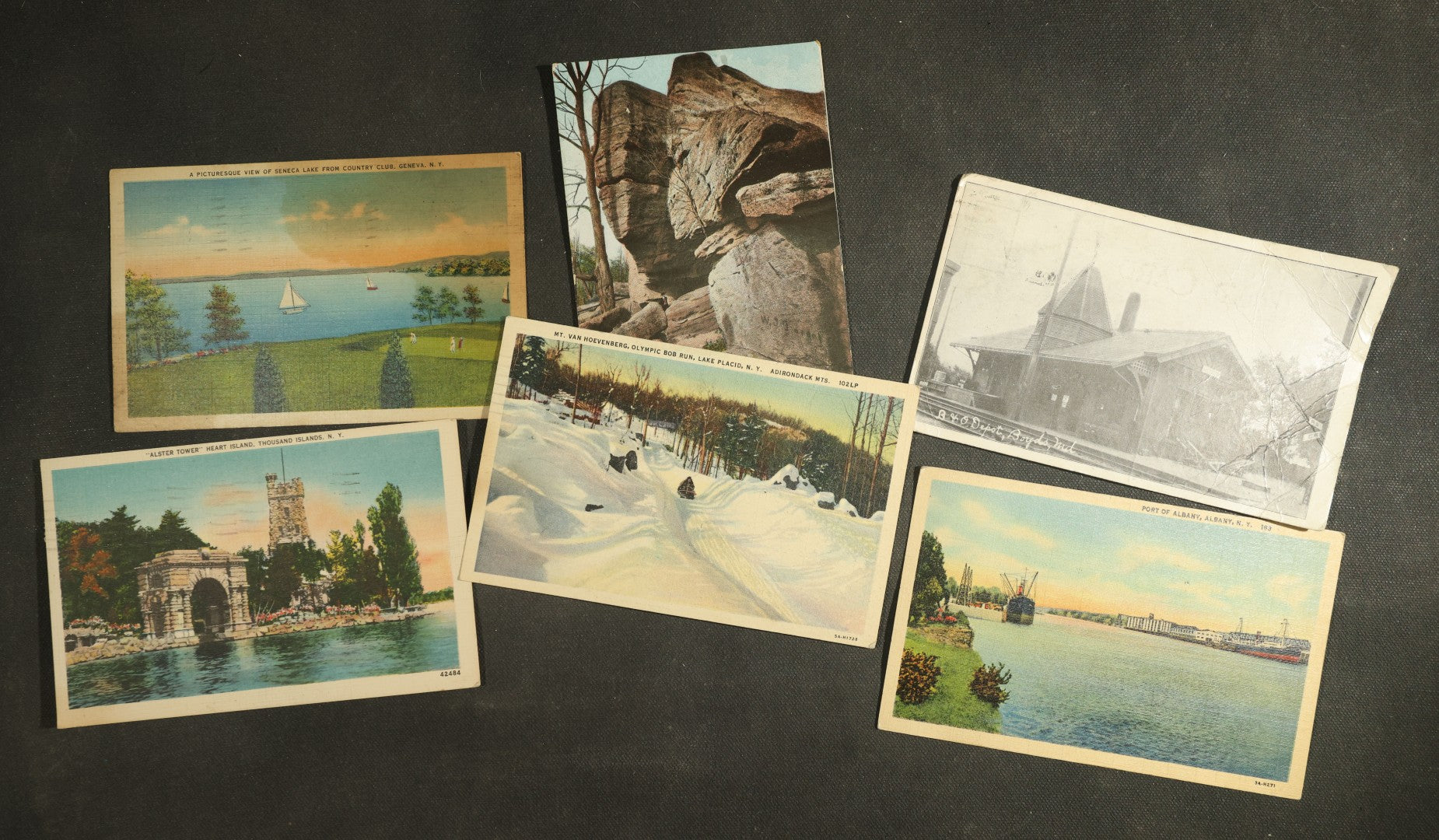 vintage postcard grouping - East Coast U.S.A., New York, Etc