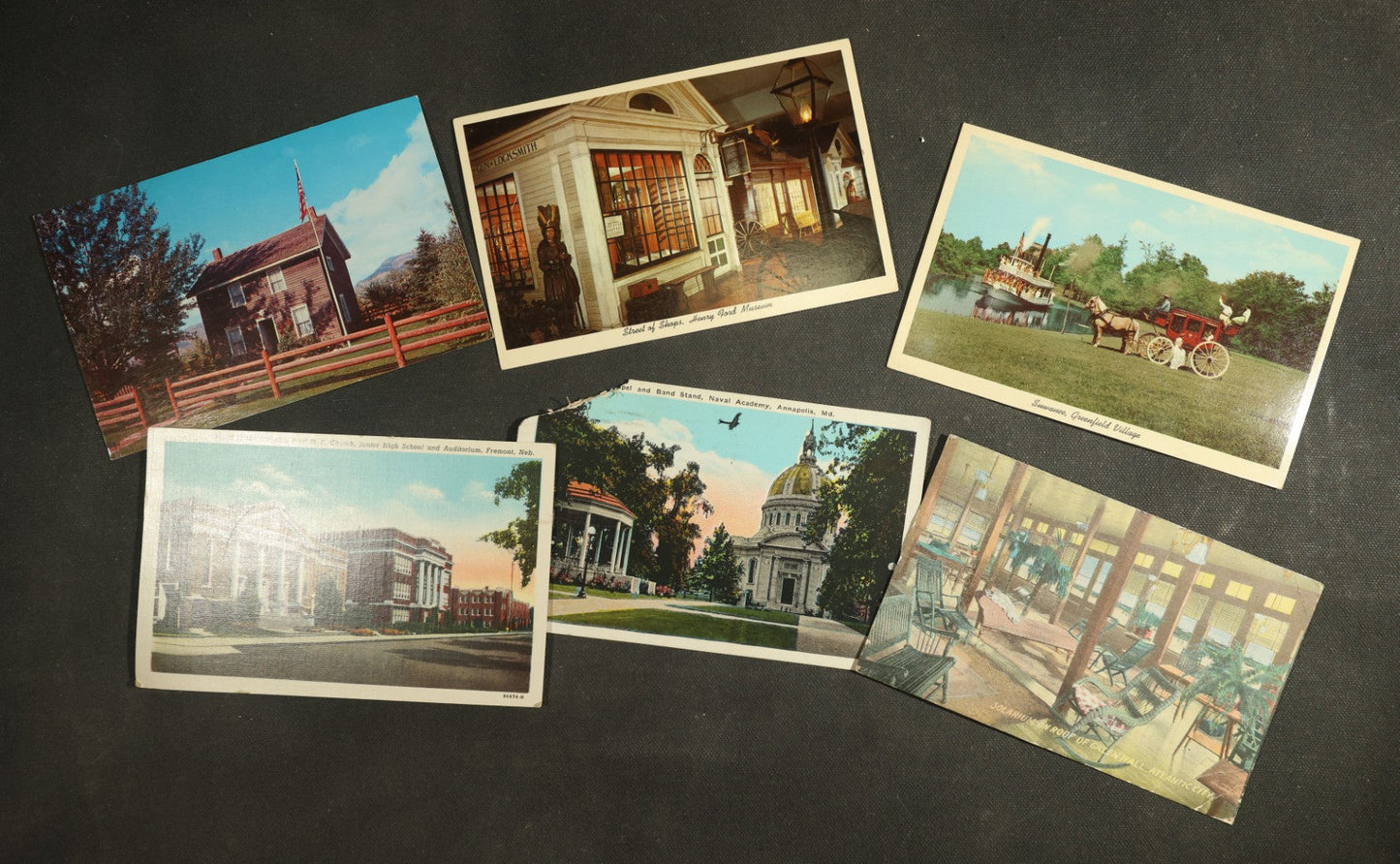 vintage postcard grouping - East Coast U.S.A., New York, Etc