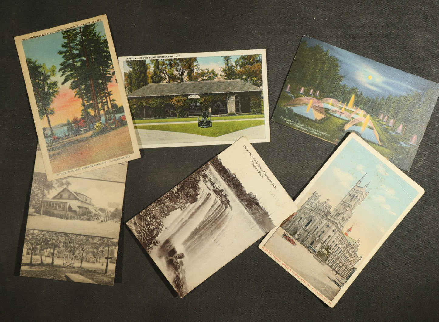 vintage postcard grouping - East Coast U.S.A., New York, Etc