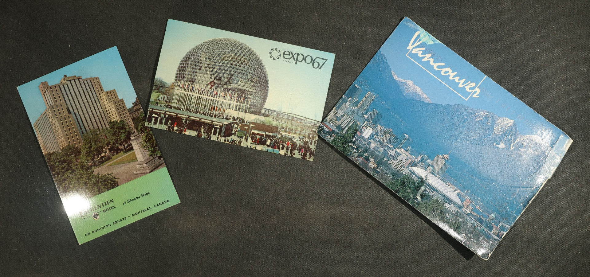 vintage postcard grouping - Canada!