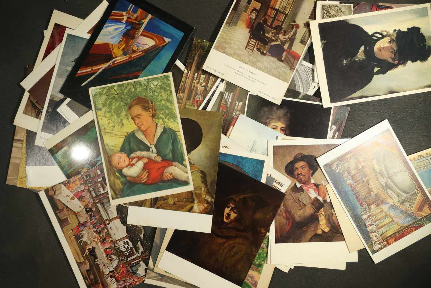 vintage postcard grouping - Various Artwork