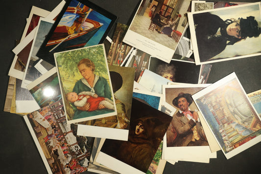 vintage postcard grouping - Various Artwork