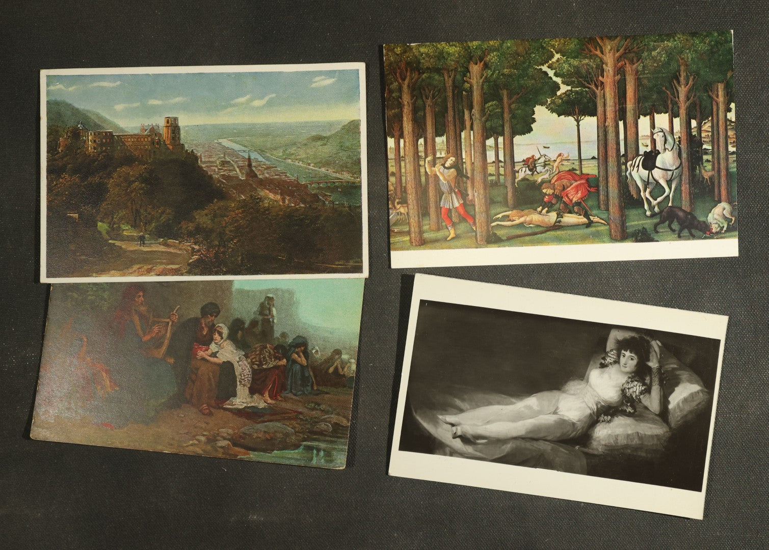 vintage postcard grouping - Various Artwork
