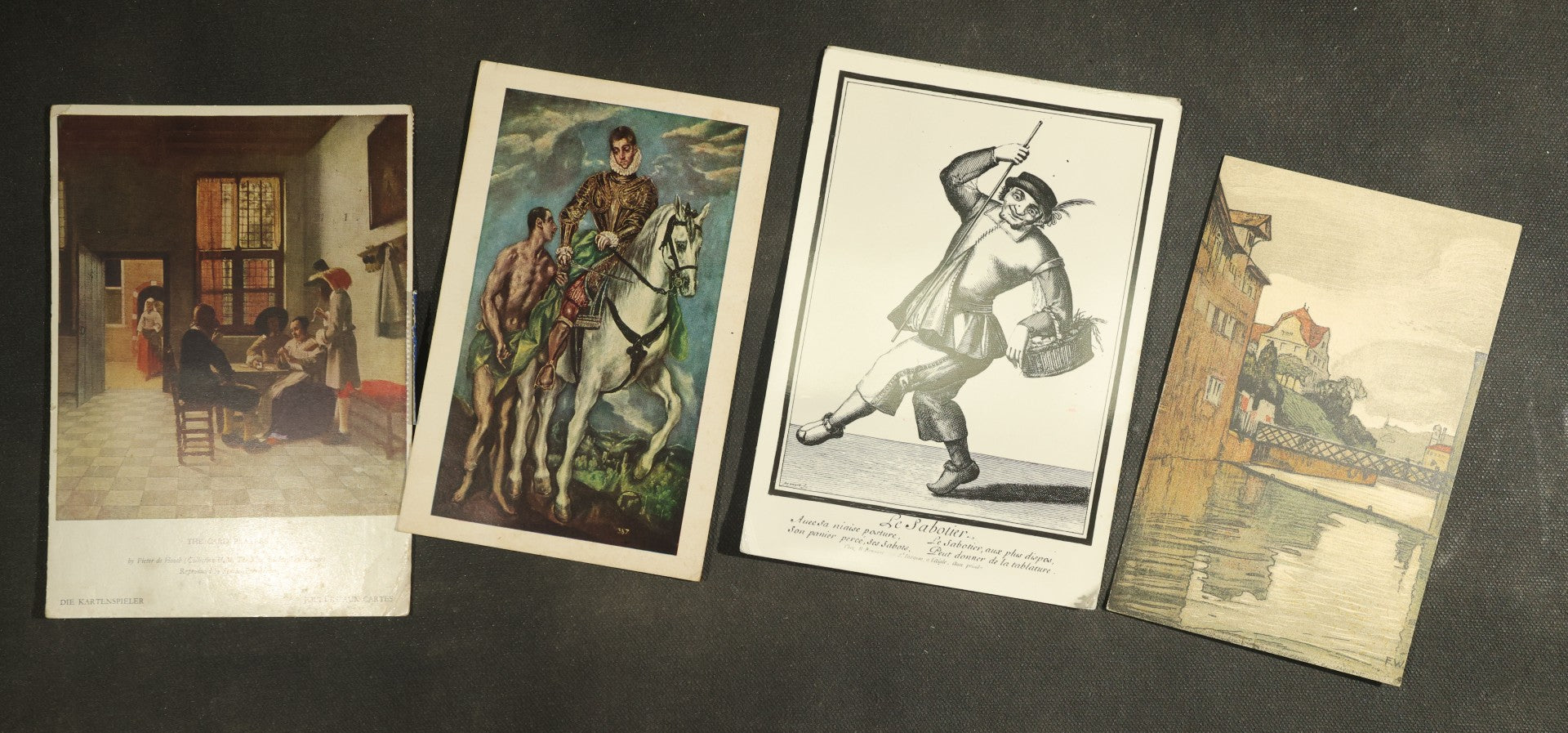 vintage postcard grouping - Various Artwork
