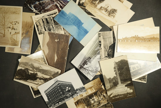 vintage postcard grouping - Real Photo, Rppc, Photo Print, and More