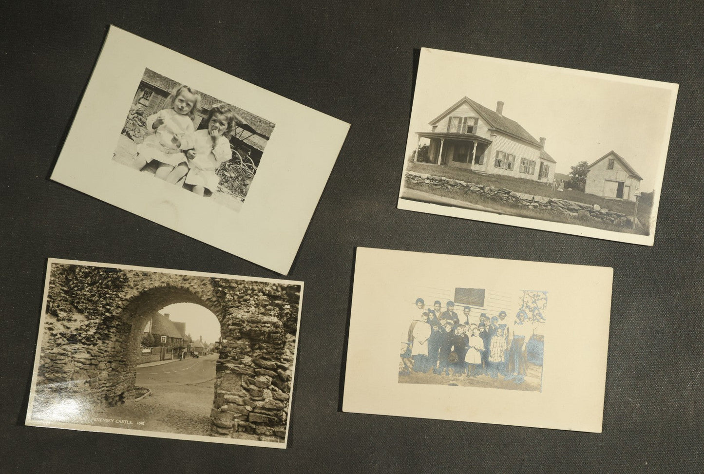 vintage postcard grouping - Real Photo, Rppc, Photo Print, and More