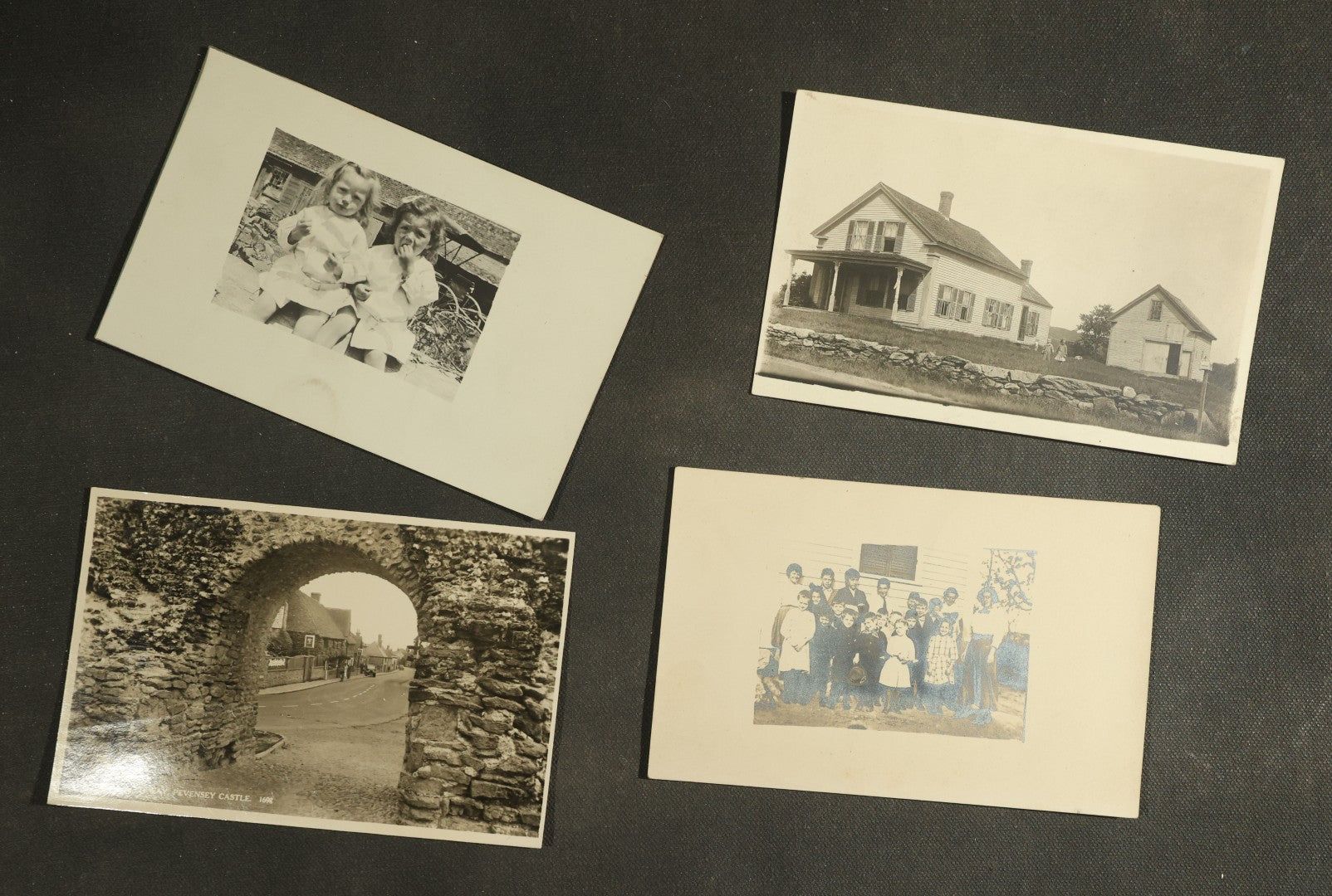 vintage postcard grouping - Real Photo, Rppc, Photo Print, and More