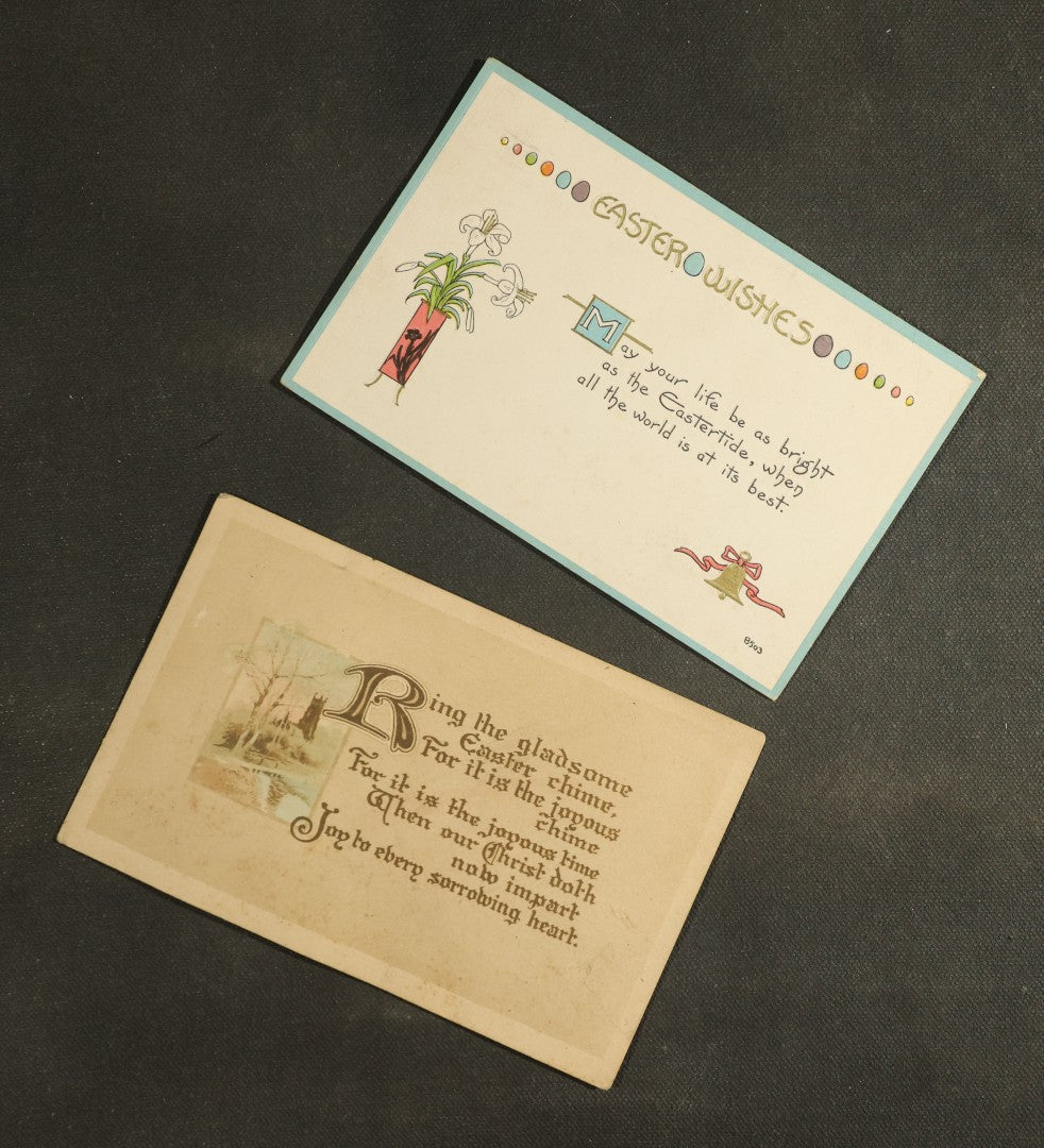 vintage postcard grouping - Greetings and Holiday