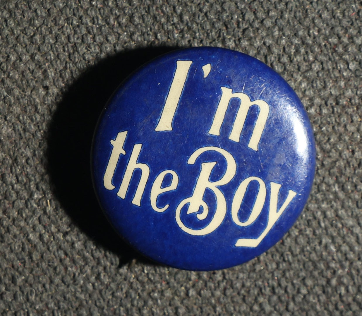 Four Buttons, Comic Sayings - "Hello Bill," "Stick to It, Kid," "I'm the Boy," "Be Reasonable!," Advertisements for Perfection Cigarettes