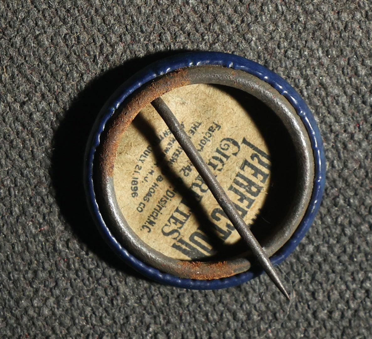 Four Buttons, Comic Sayings - "Hello Bill," "Stick to It, Kid," "I'm the Boy," "Be Reasonable!," Advertisements for Perfection Cigarettes