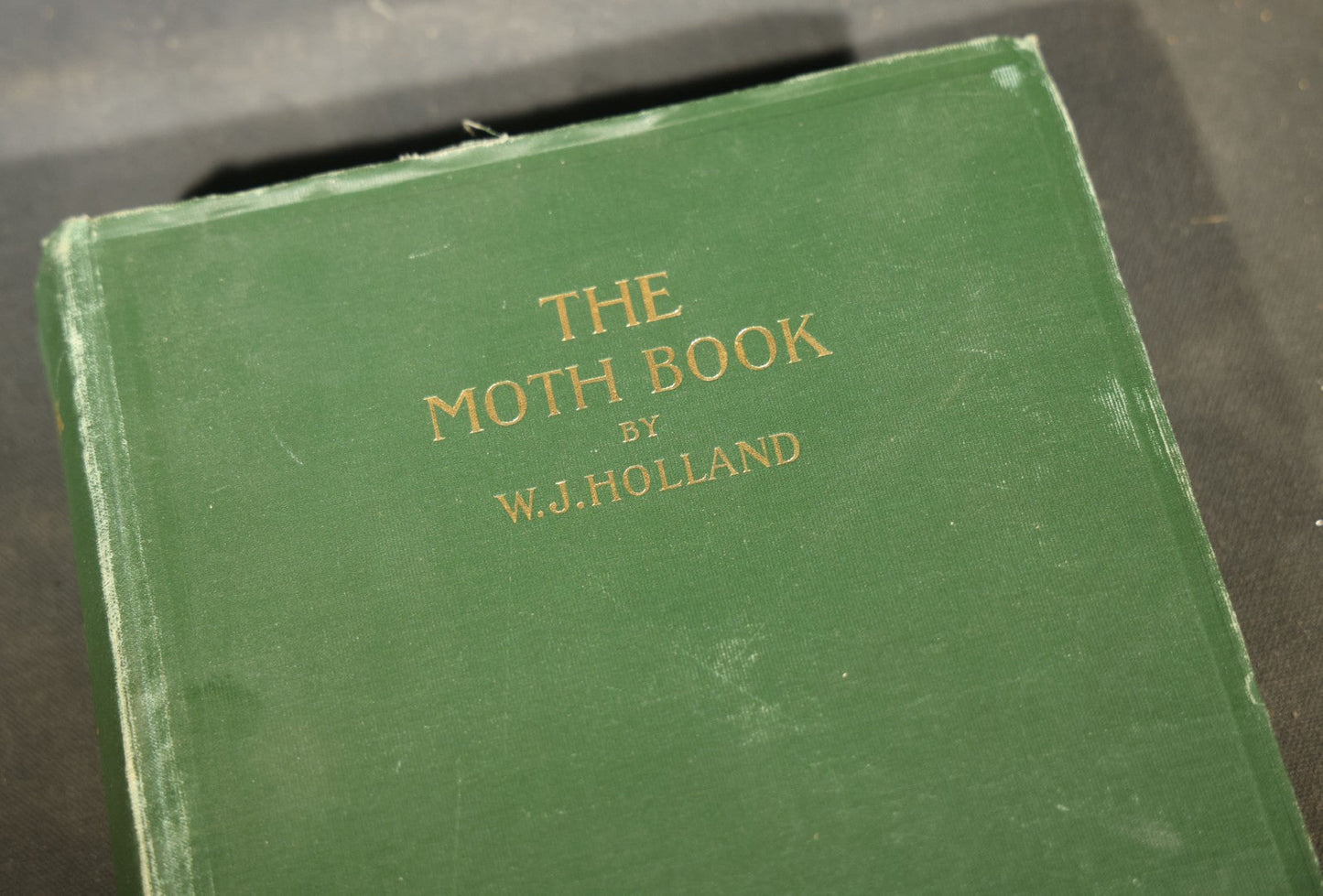 "The Moth Book: A Popular Guide to a Knowledge of the Moths of North America" Antique Entomology Book with 48 Color Plates by W. J. Holland, Published by Doubleday, Page & Company, New York, 1903