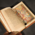 Lot 035 - Antique French-Language Book Safe Made from "Sermons Du P. Giroust" Tome I, Marbled Paper-Lined Compartment, Paul Laurent Graveur Label, Paris