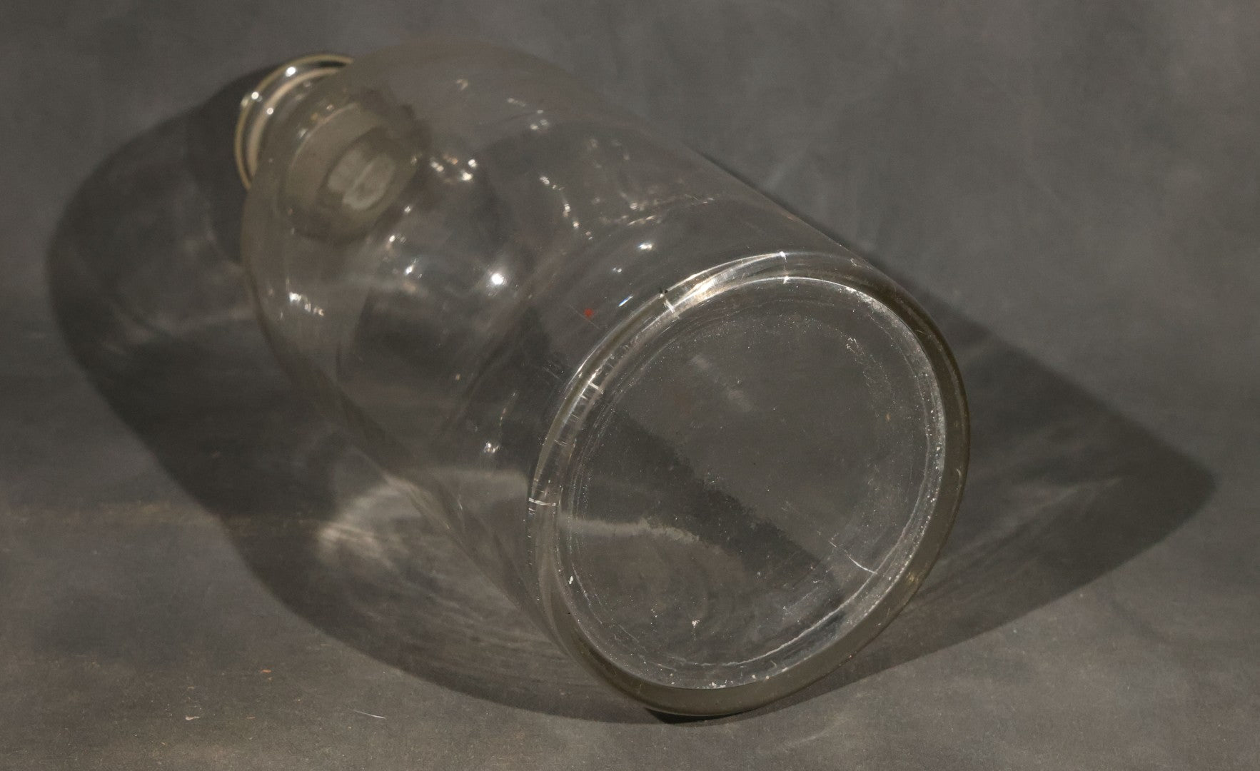 Antique New Hampshire State Board of Health Glass Bottle in Wooden Carrying Box, Concord, New Hampshire