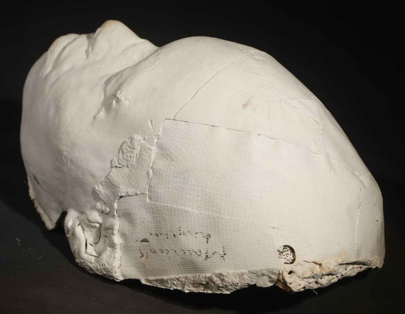 Vintage Plaster Life Mask of a Young Woman