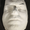 Lot 083 - Vintage Plaster Life Mask Inscribed "Ray Leonard" And Signed "Satori" On Verso