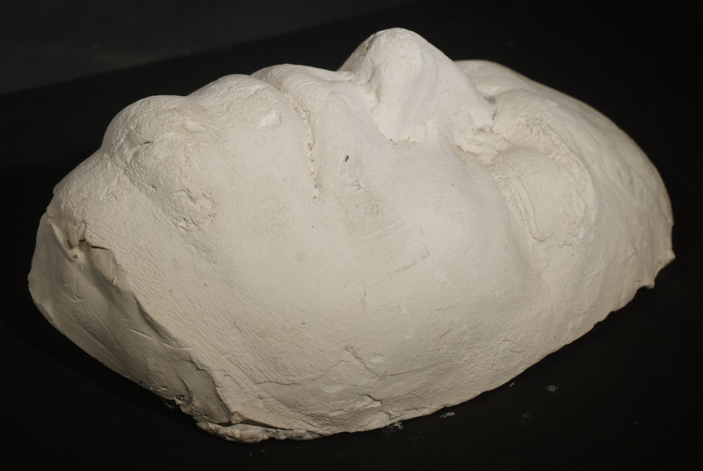 Vintage Plaster Life Mask Inscribed "Ray Leonard" and signed "Satori" on Verso