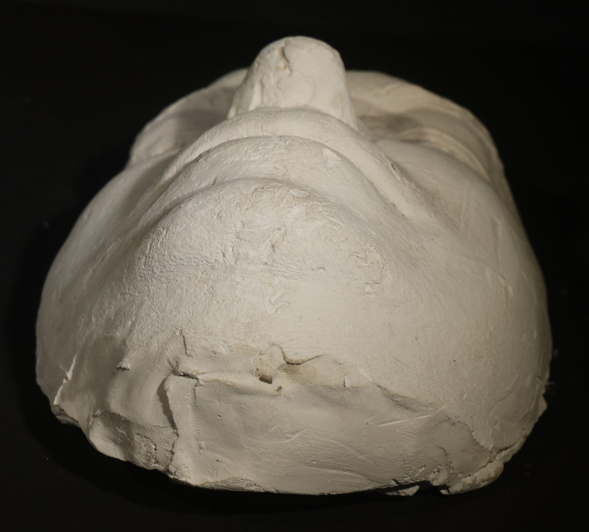 Vintage Plaster Life Mask Inscribed "Ray Leonard" and signed "Satori" on Verso