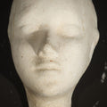 Lot 085 - Antique Plaster Life Mask of a Child