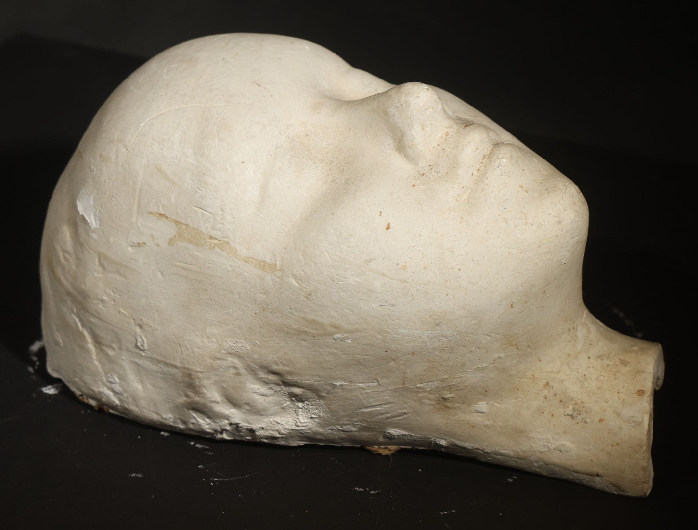 Antique Plaster Life Mask of a Child