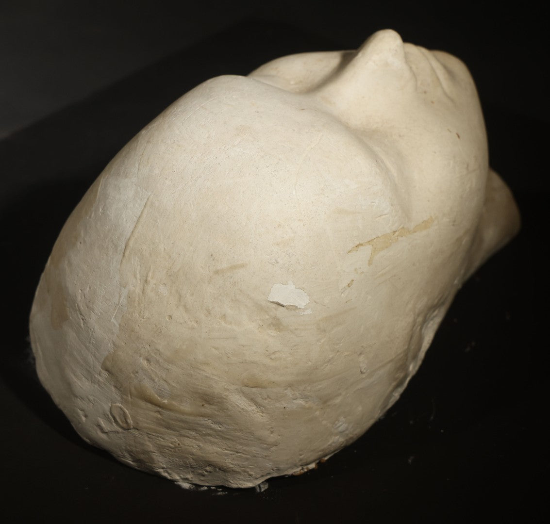 Antique Plaster Life Mask of a Child