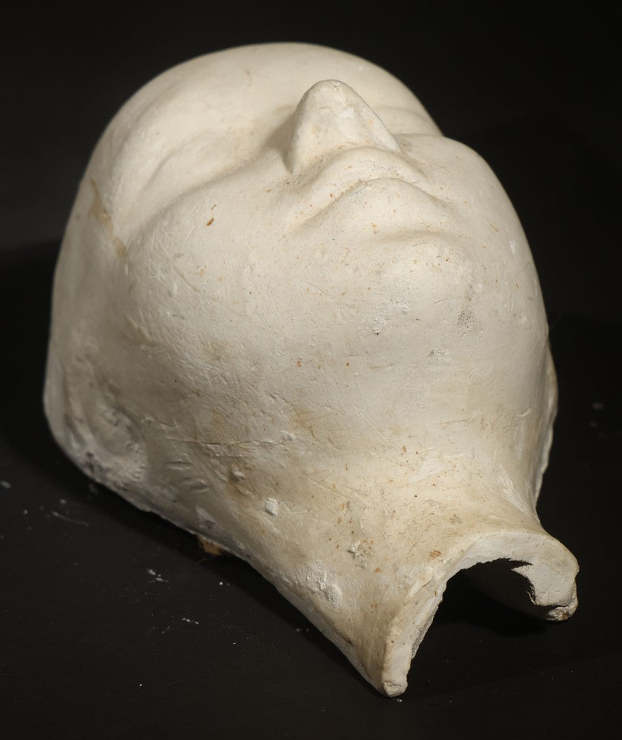 Antique Plaster Life Mask of a Child