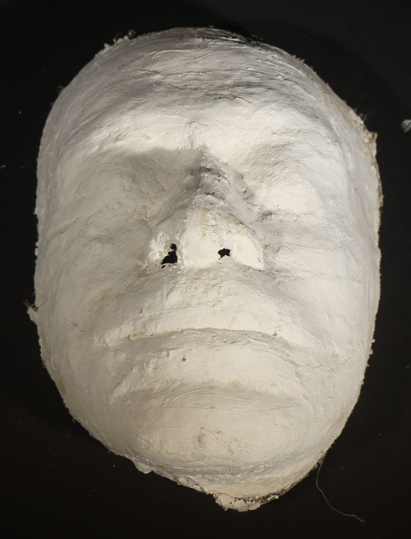 Pair of Vintage Plaster and Gauze Life Masks