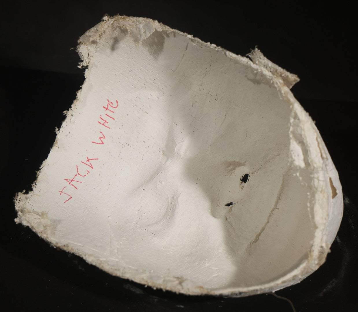 Pair of Vintage Plaster and Gauze Life Masks