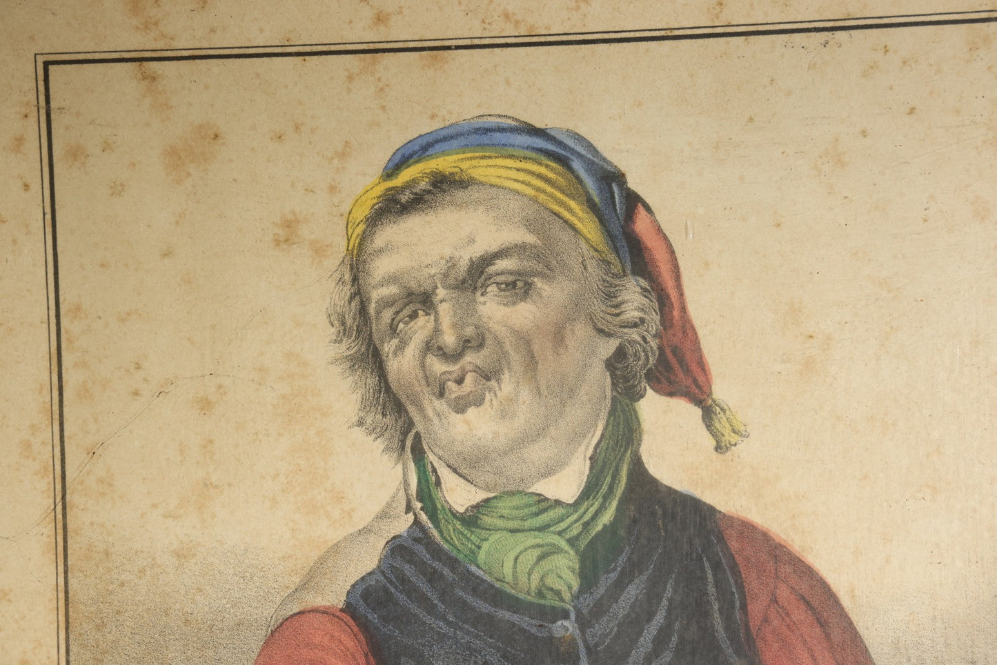 Antique "A Bad Egg" Hand-Colored Lithograph Print, Published by N. Currier, 152 Nassau Street, New York