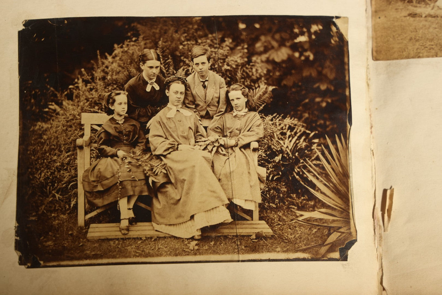 Antique Autograph Album with Handwritten Poetry, Albumen Photographs, Engravings, and Embossed Pages, Entries Beginning 1863, Printed by Lefevre & Kohler, Newman Street