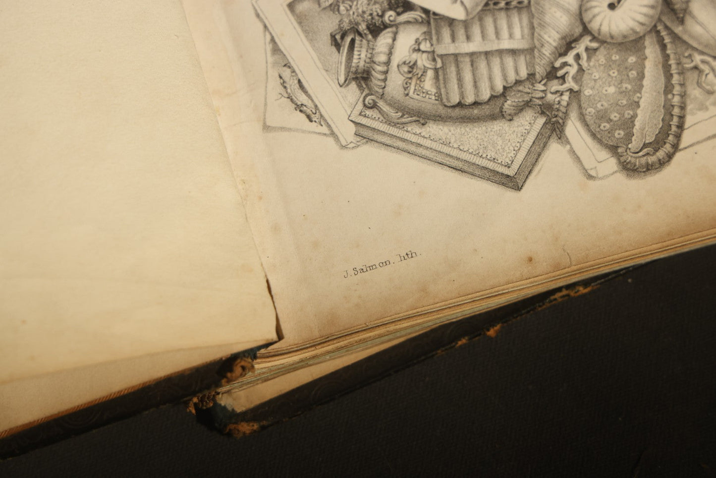 Antique Autograph Album with Handwritten Poetry, Albumen Photographs, Engravings, and Embossed Pages, Entries Beginning 1863, Printed by Lefevre & Kohler, Newman Street