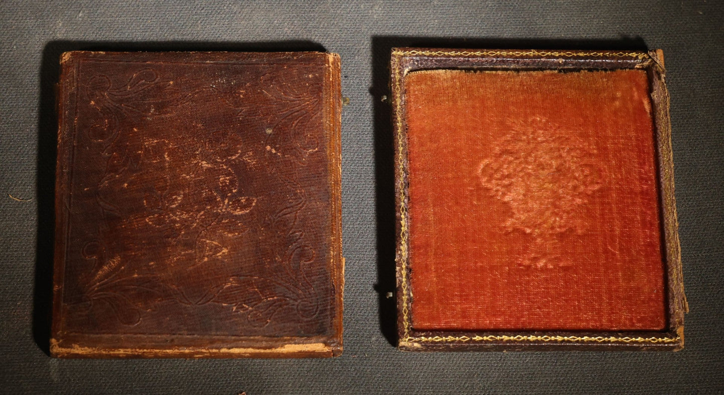 Grouping of Antique Cased Image Parts and Components for Repair, Offered As Found