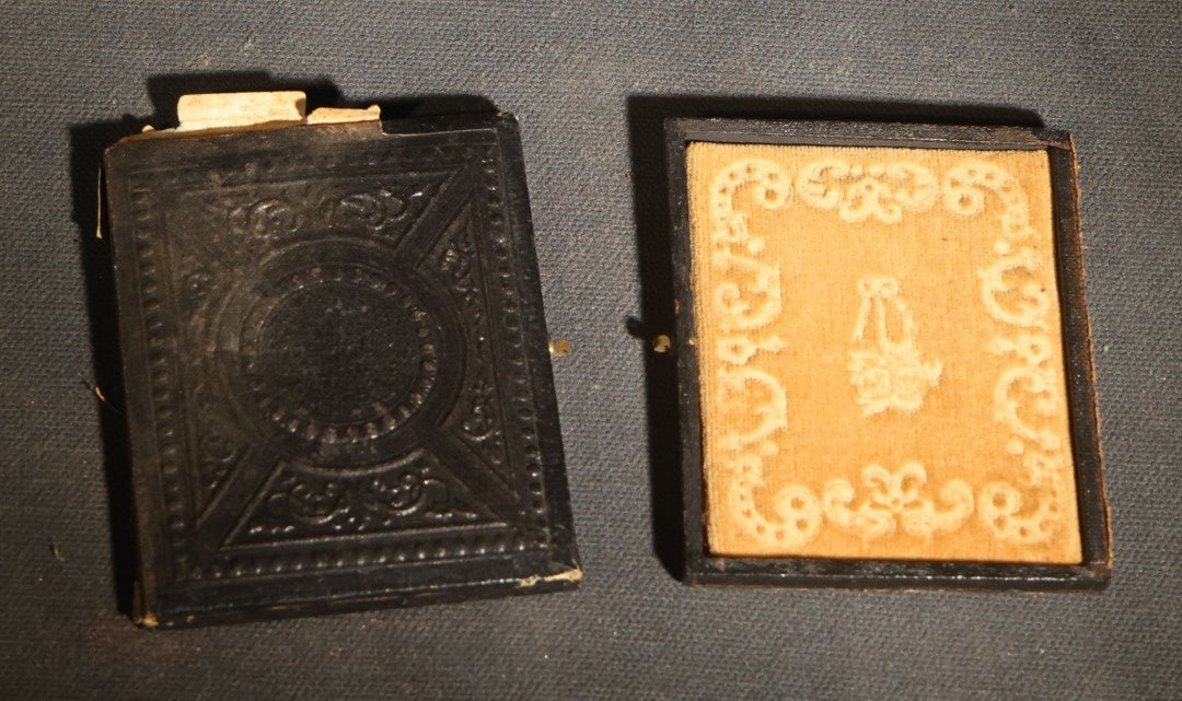Grouping of Antique Cased Image Parts and Components for Repair, Offered As Found