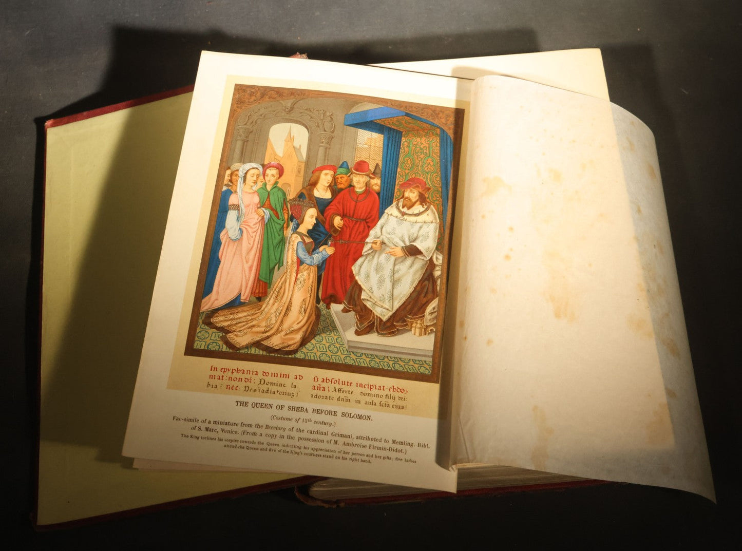 "Manners, Customs, and Dress During the Middle Ages and During the Renaissance Period" Antique Illustrated Book by Paul Lacroix, with Chromolithograph Prints by F. Kellerhoven, Published by D. Appleton and Co., New York, 1874