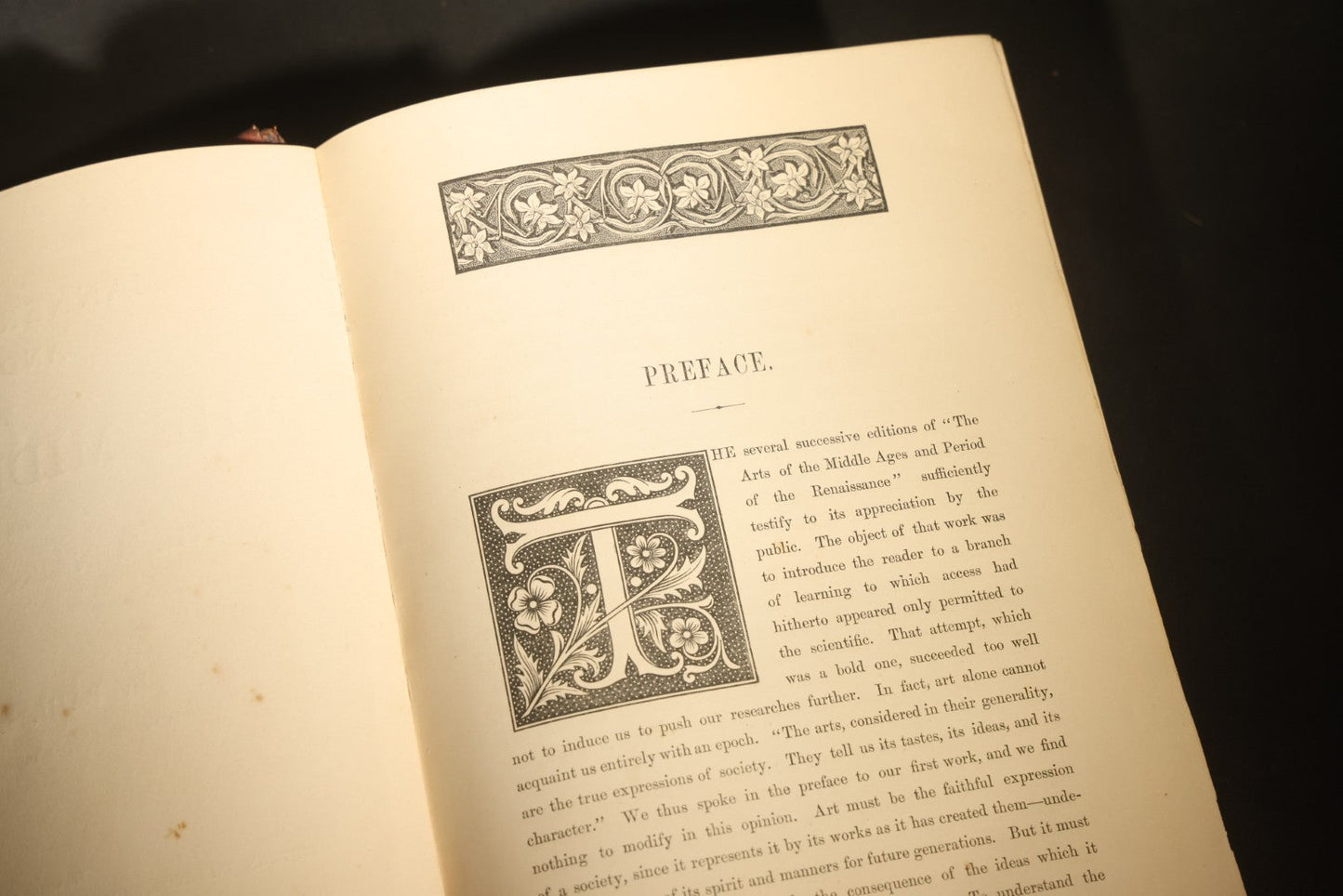 "Manners, Customs, and Dress During the Middle Ages and During the Renaissance Period" Antique Illustrated Book by Paul Lacroix, with Chromolithograph Prints by F. Kellerhoven, Published by D. Appleton and Co., New York, 1874