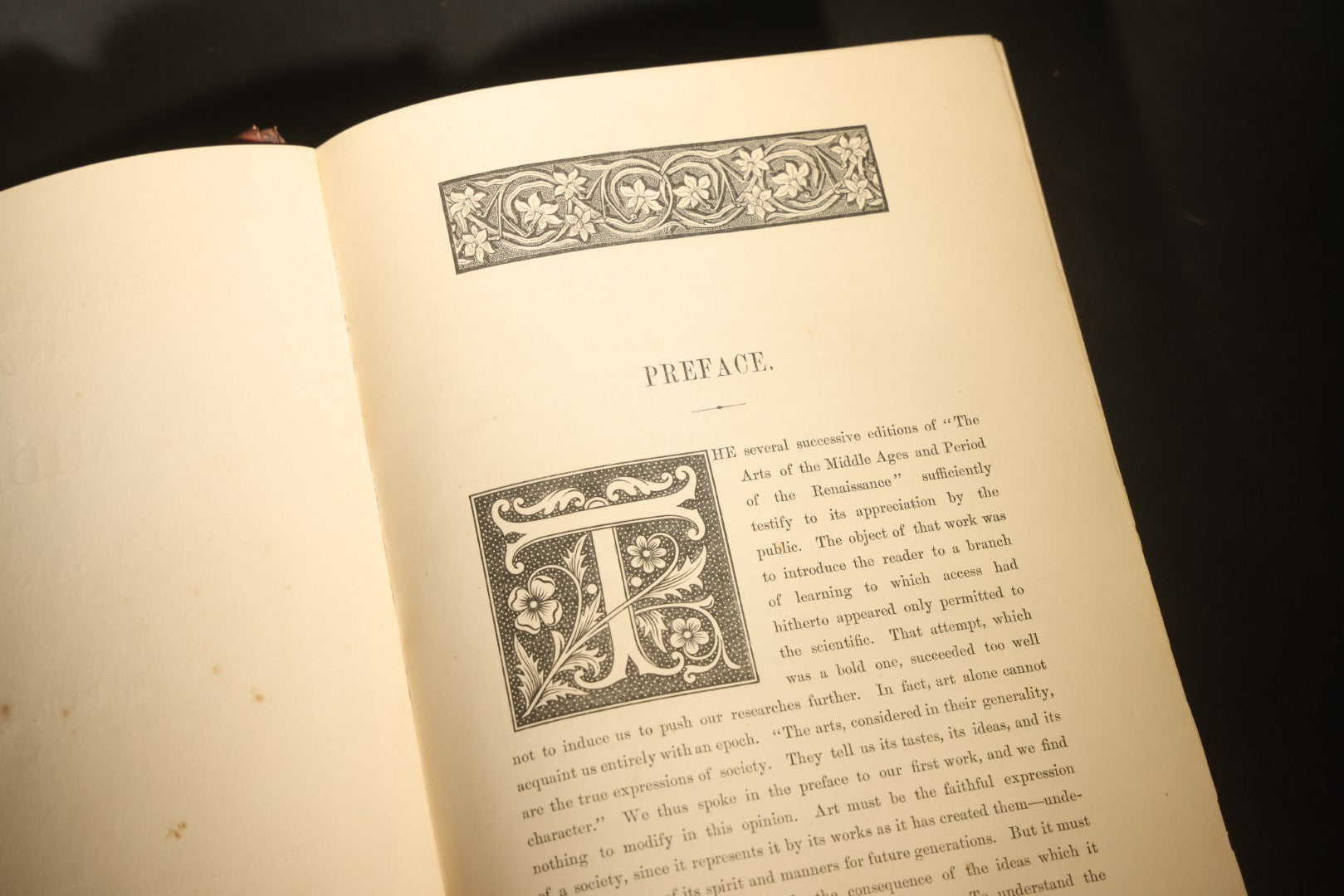 "Manners, Customs, and Dress During the Middle Ages and During the Renaissance Period" Antique Illustrated Book by Paul Lacroix, with Chromolithograph Prints by F. Kellerhoven, Published by D. Appleton and Co., New York, 1874