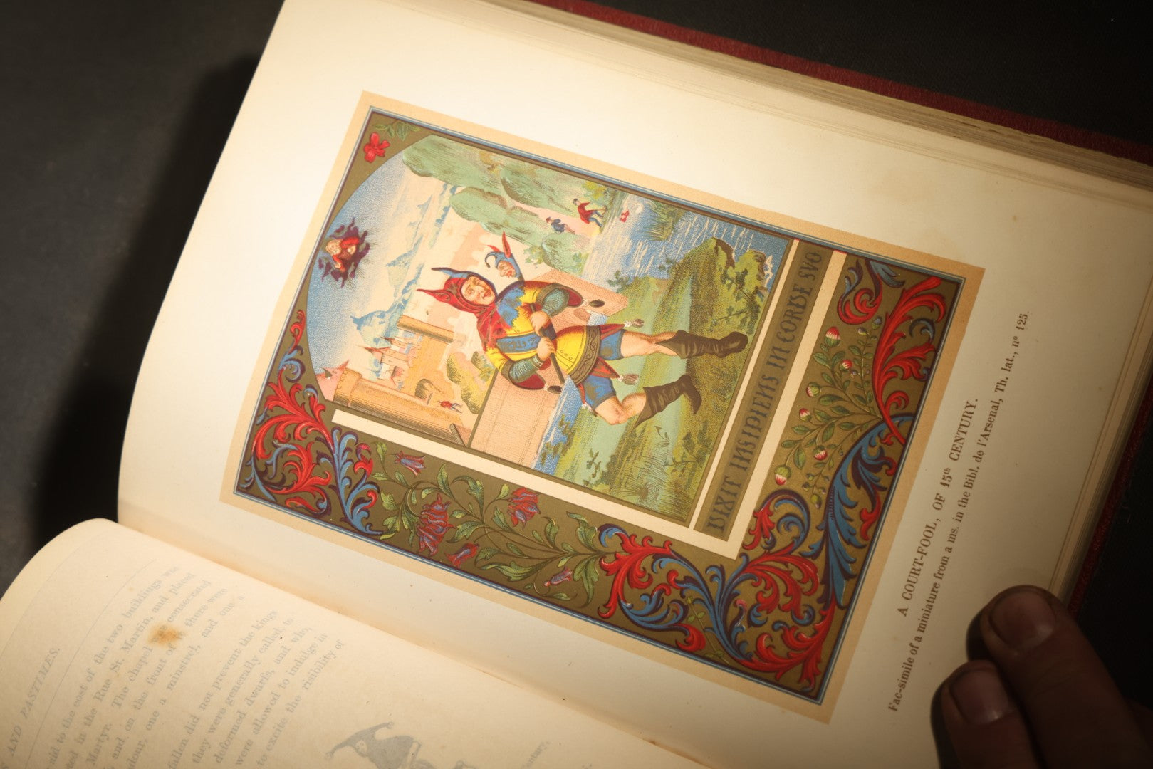 "Manners, Customs, and Dress During the Middle Ages and During the Renaissance Period" Antique Illustrated Book by Paul Lacroix, with Chromolithograph Prints by F. Kellerhoven, Published by D. Appleton and Co., New York, 1874