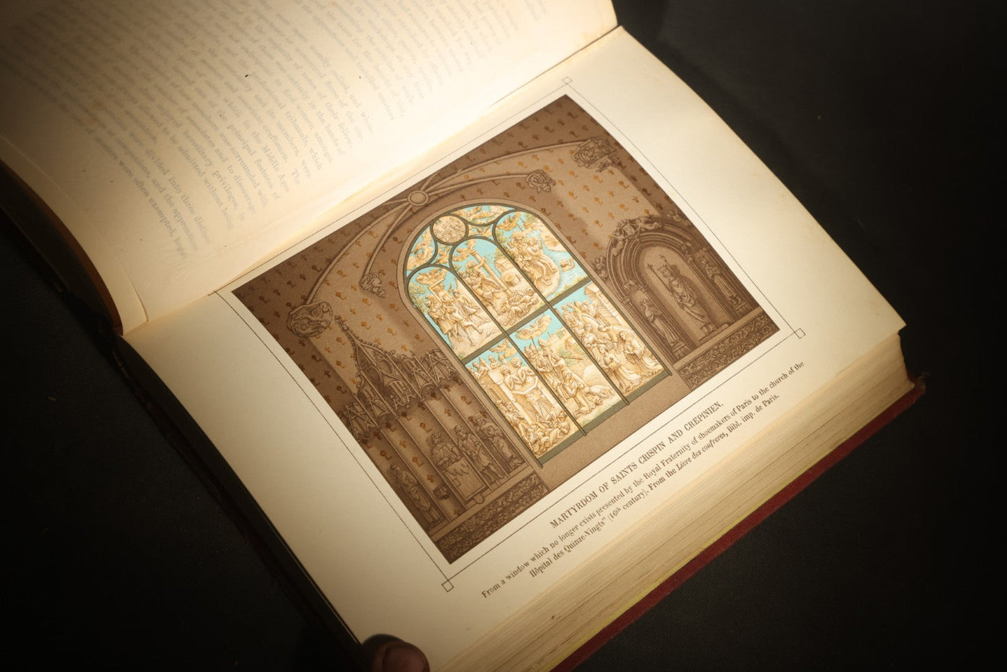 "Manners, Customs, and Dress During the Middle Ages and During the Renaissance Period" Antique Illustrated Book by Paul Lacroix, with Chromolithograph Prints by F. Kellerhoven, Published by D. Appleton and Co., New York, 1874