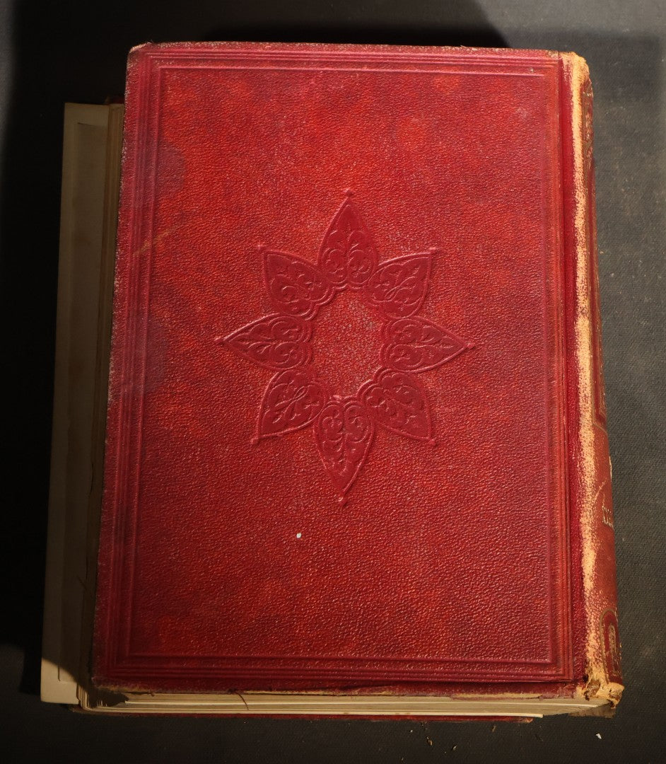 "Manners, Customs, and Dress During the Middle Ages and During the Renaissance Period" Antique Illustrated Book by Paul Lacroix, with Chromolithograph Prints by F. Kellerhoven, Published by D. Appleton and Co., New York, 1874