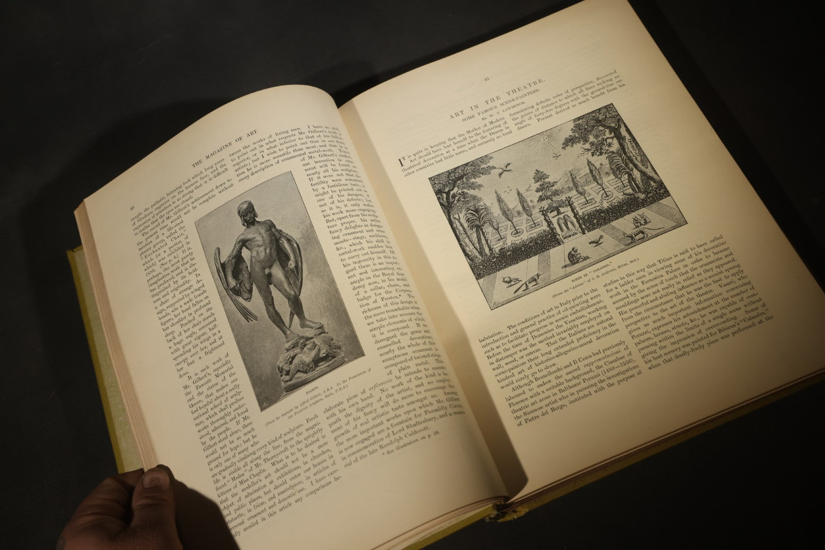 "Gems of Art" Antique Illustrated Art Book, Published by Cassell Publishing Company, New York