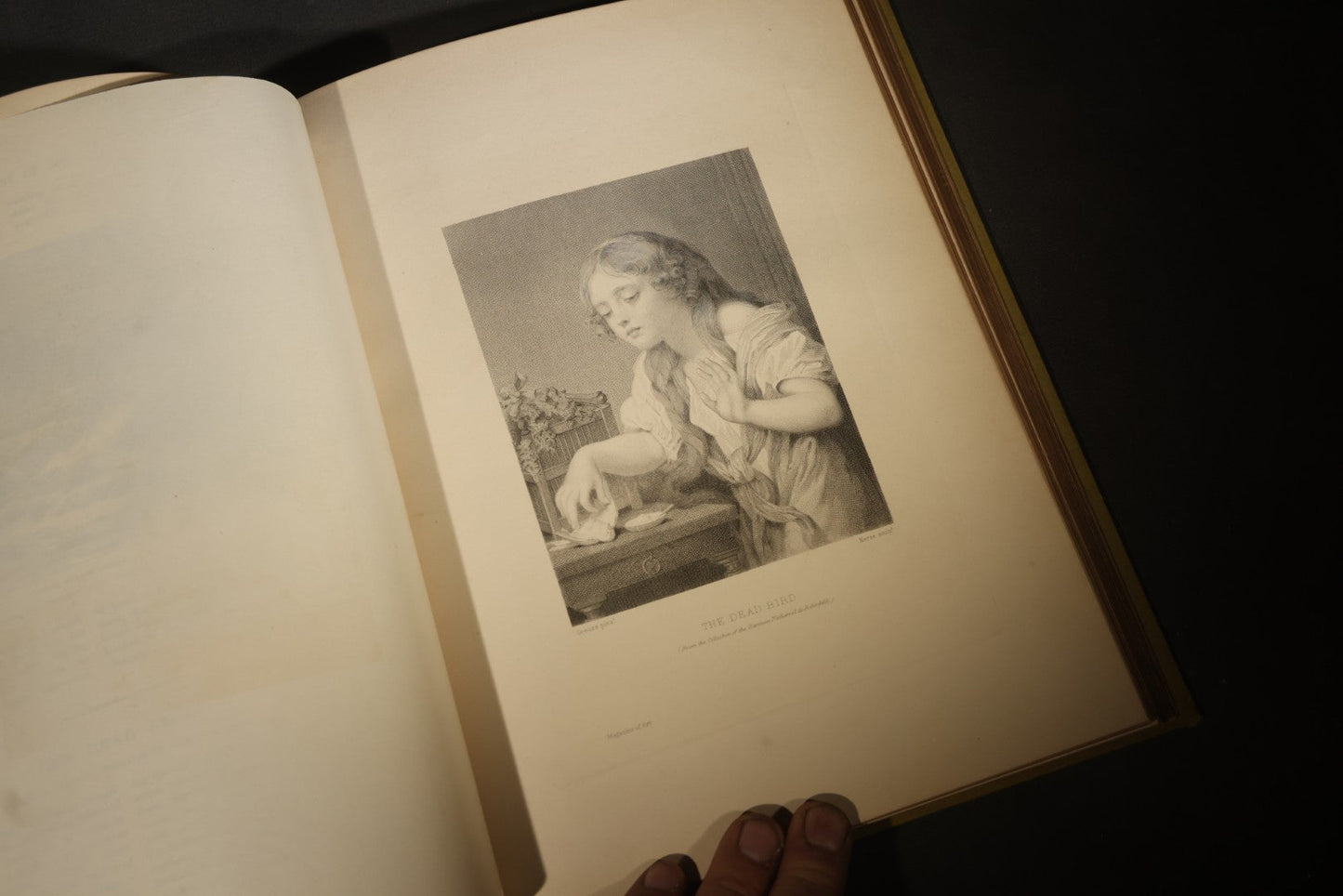 "Gems of Art" Antique Illustrated Art Book, Published by Cassell Publishing Company, New York