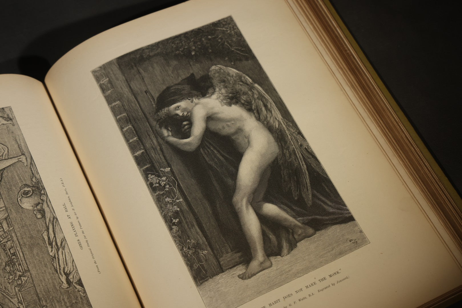 "Gems of Art" Antique Illustrated Art Book, Published by Cassell Publishing Company, New York