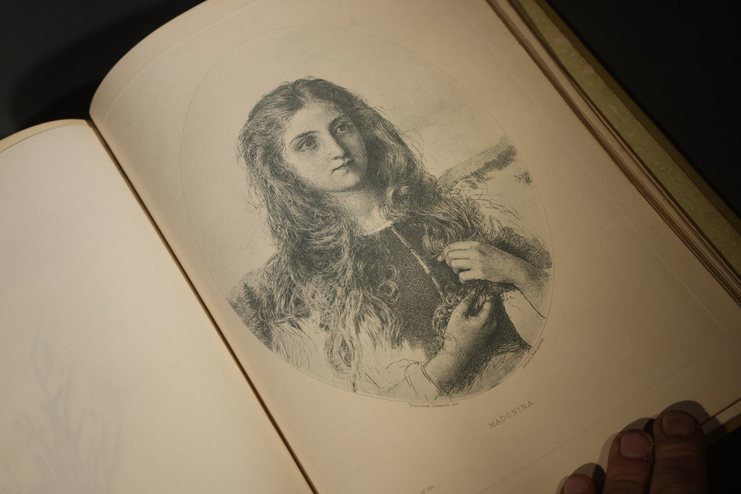 "Gems of Art" Antique Illustrated Art Book, Published by Cassell Publishing Company, New York