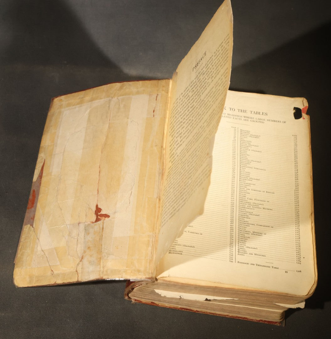 "The American Illustrated Medical Dictionary" Vintage Illustrated Medical Reference Book by W.A. Newman Dorland, 13th Edition, Published by W.B. Saunders Company, Philadelphia, Pennsylvania