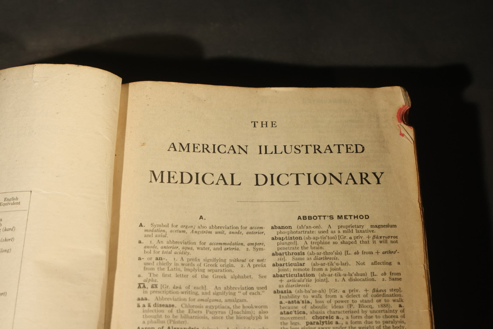 "The American Illustrated Medical Dictionary" Vintage Illustrated Medical Reference Book by W.A. Newman Dorland, 13th Edition, Published by W.B. Saunders Company, Philadelphia, Pennsylvania