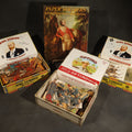 Lot 177 - Grouping of Antique and Vintage Paper Soldiers and Military Figures Including Chromolithograph Cutout Infantry and Cavalry, "Paper Soldiers of the American Revolution" Book, and Valiant Miniatures Metal Figure Kits